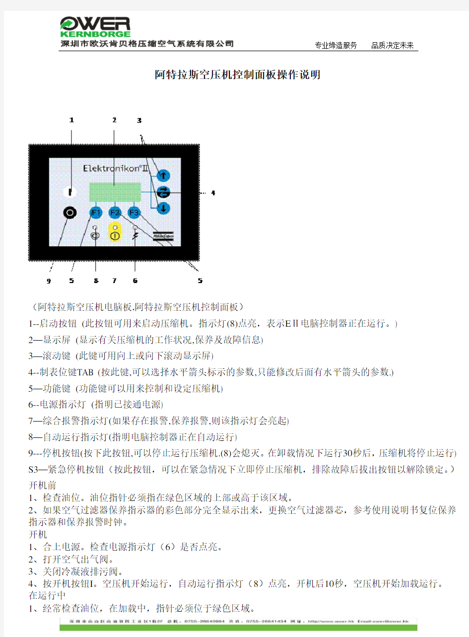 阿特拉斯控制面板和大修内容