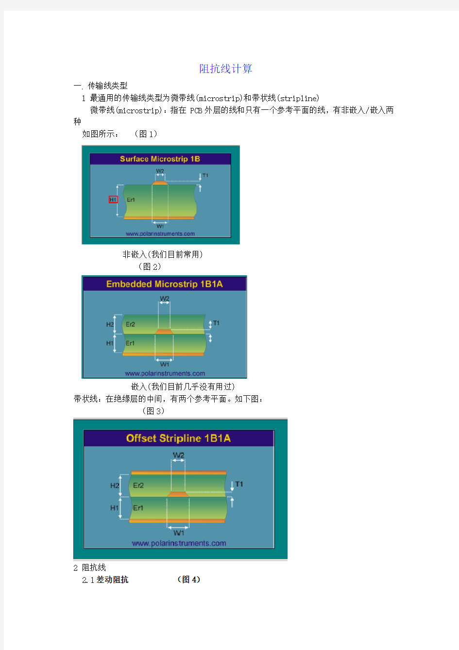 CB阻抗计算