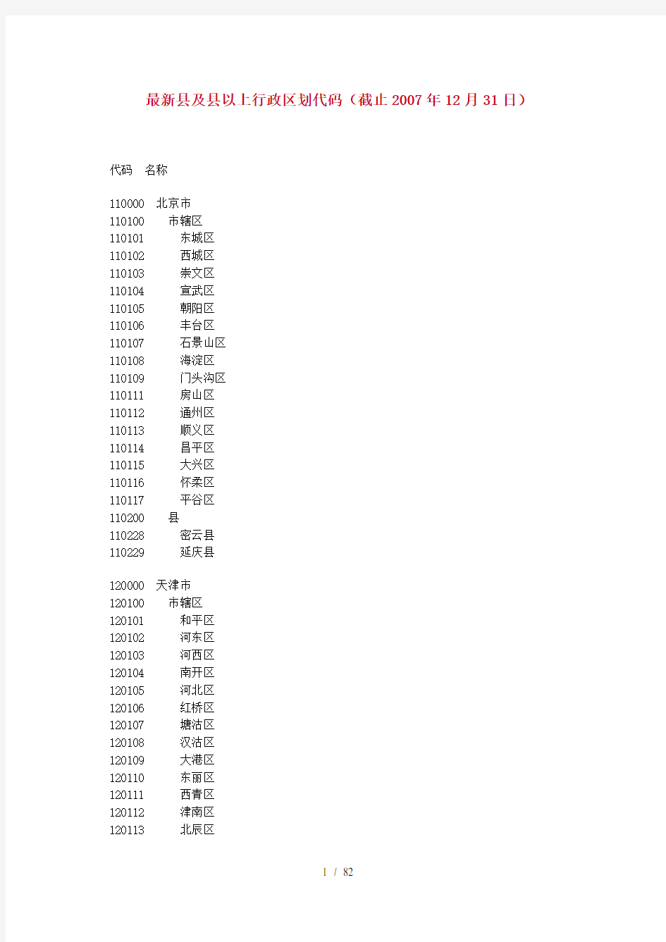 GBT中华人民共和国行政区划代码