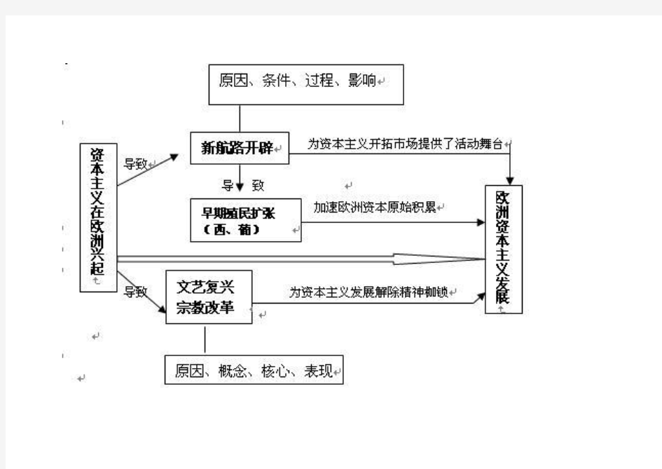 资本主义制度的确立