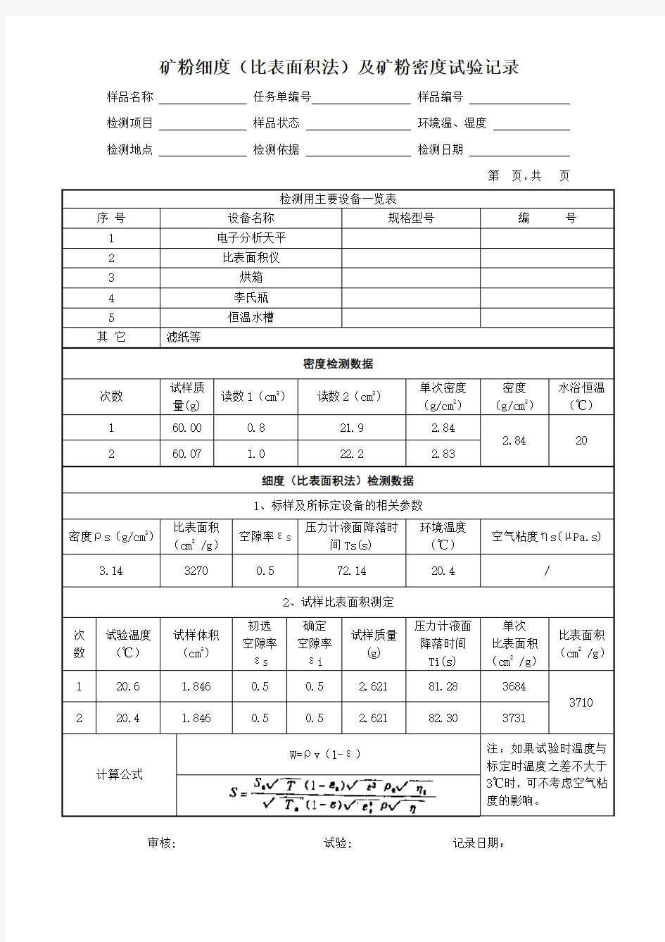 (完整版)矿粉比表面积B.doc