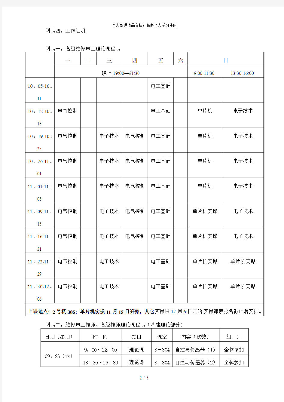 关于年下半年维修电工高级、技师和高级技师