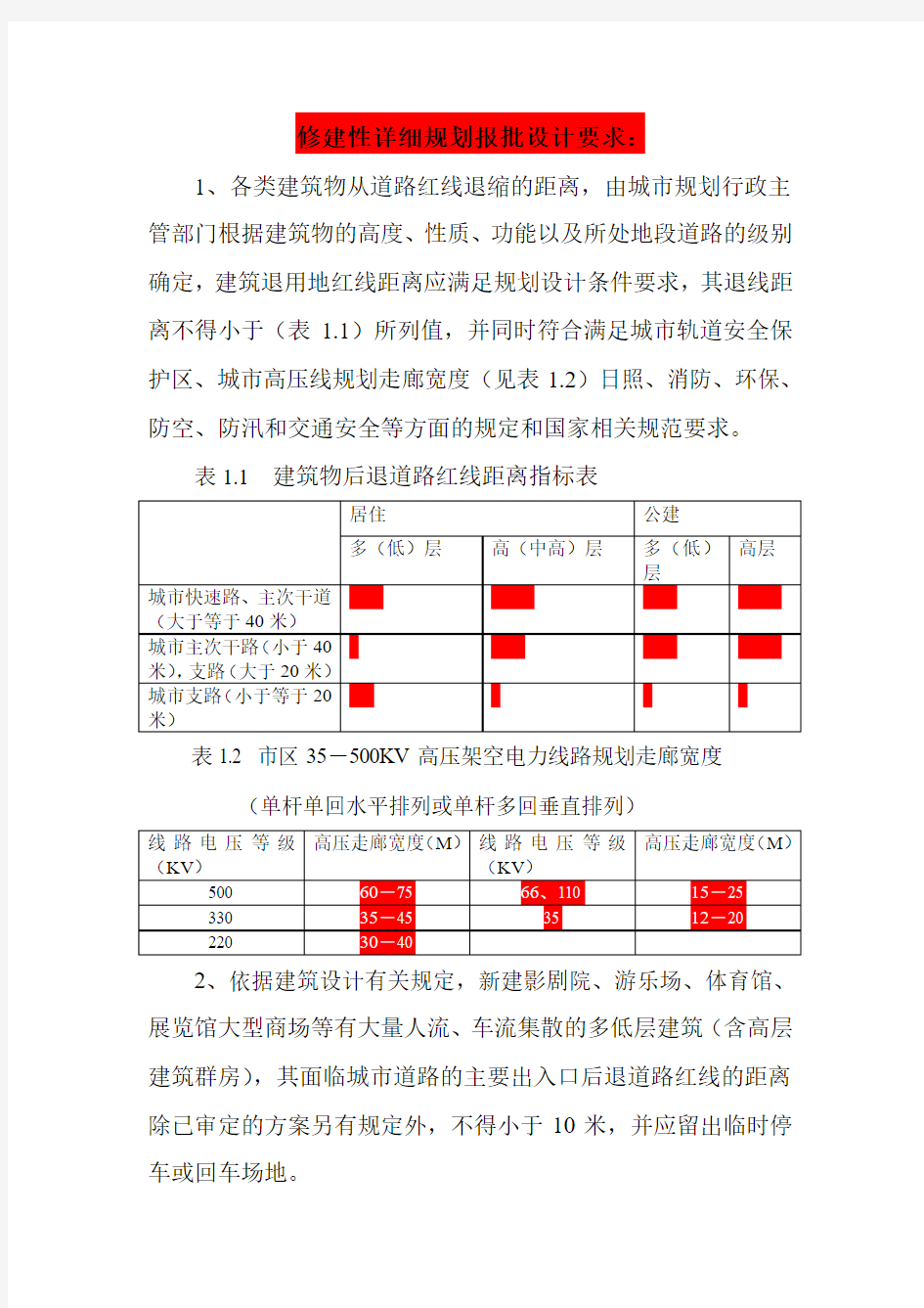 大连市城市规划管理技术规定