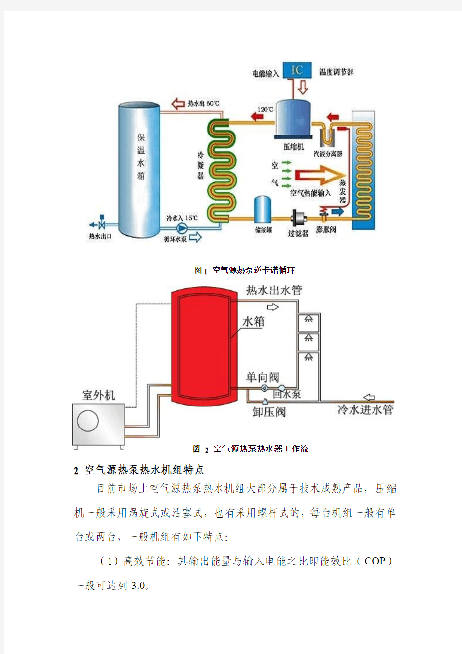 空气源热泵系统工作原理及故障分析