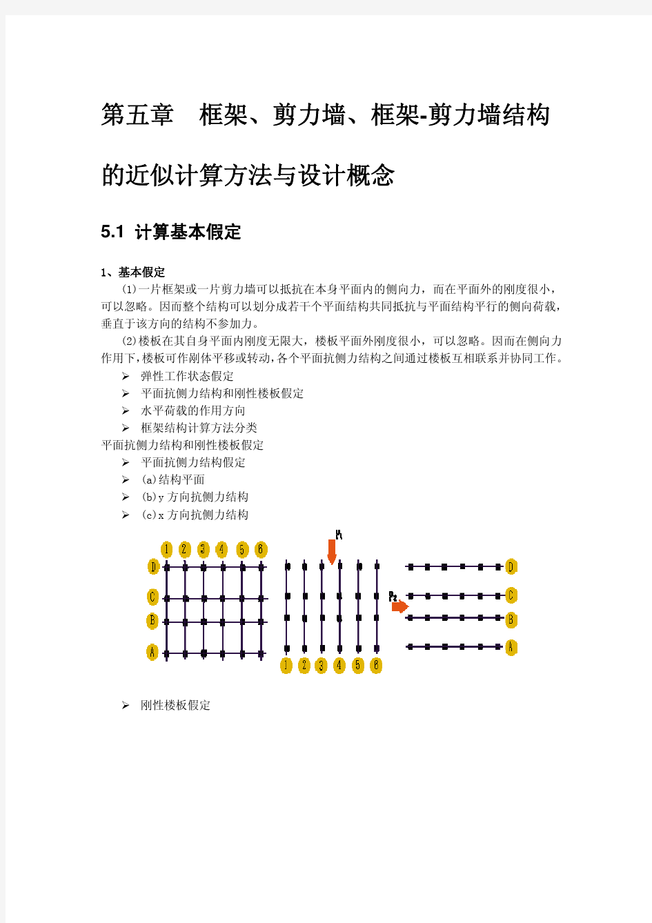 框架剪力墙计算