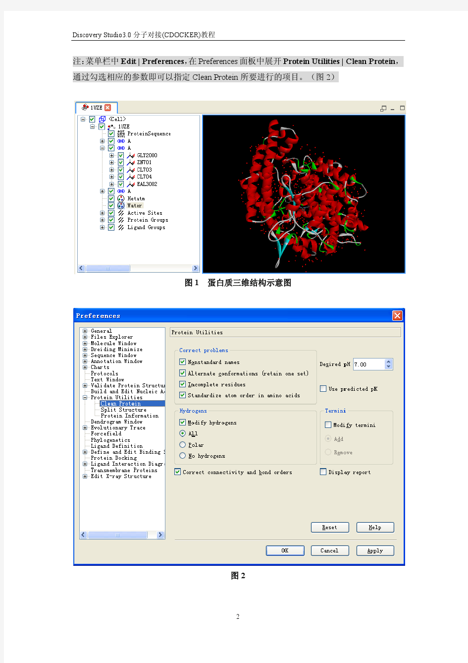 Discovery Studio 3.5 CDOCKER教程