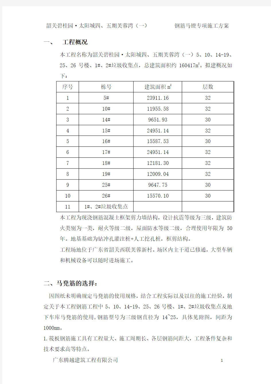 地下室马镫专项施工方案