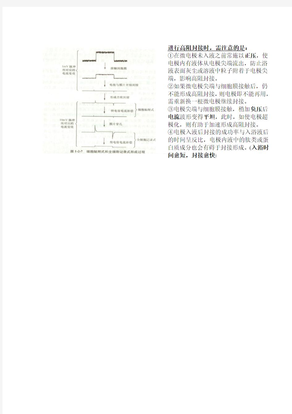 膜片钳技术的基本原理