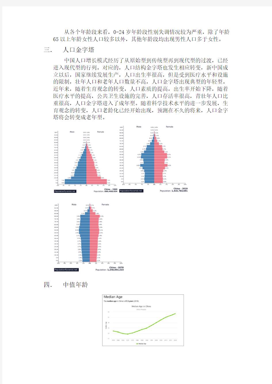 中国人口报告