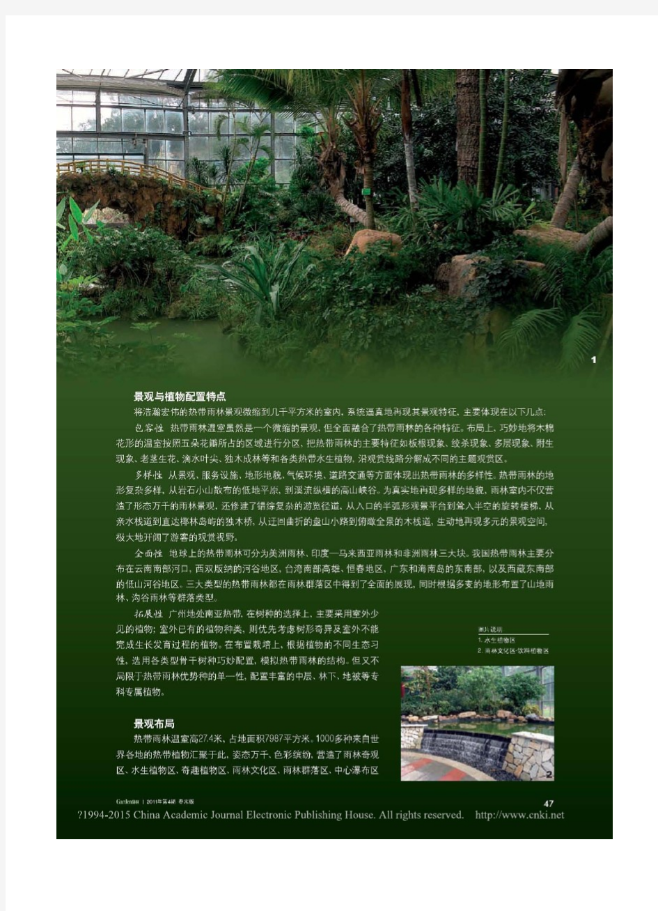 热带雨林之旅_上_华南植物园热带雨林温室景观规划及植物配置