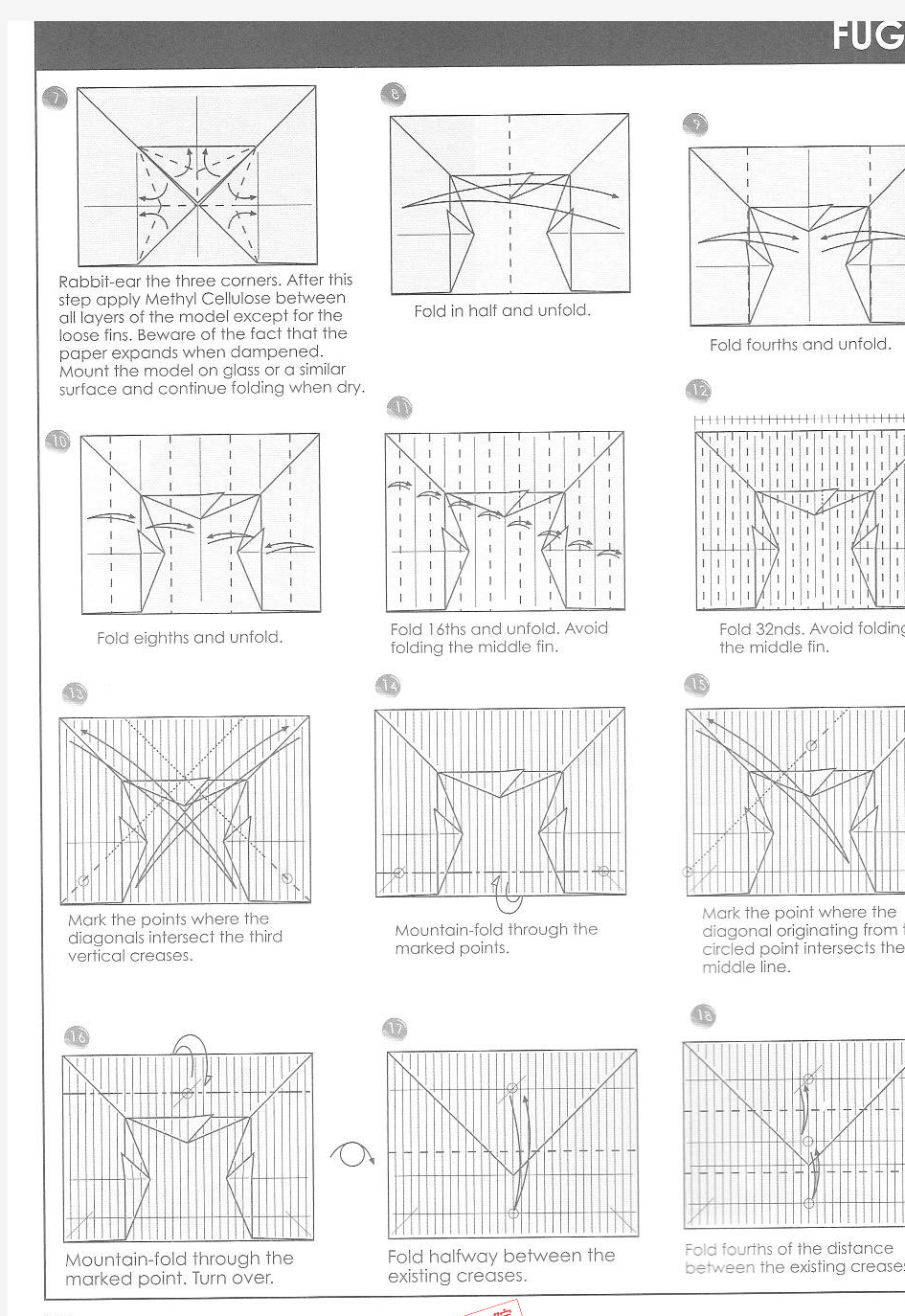河豚折纸教程