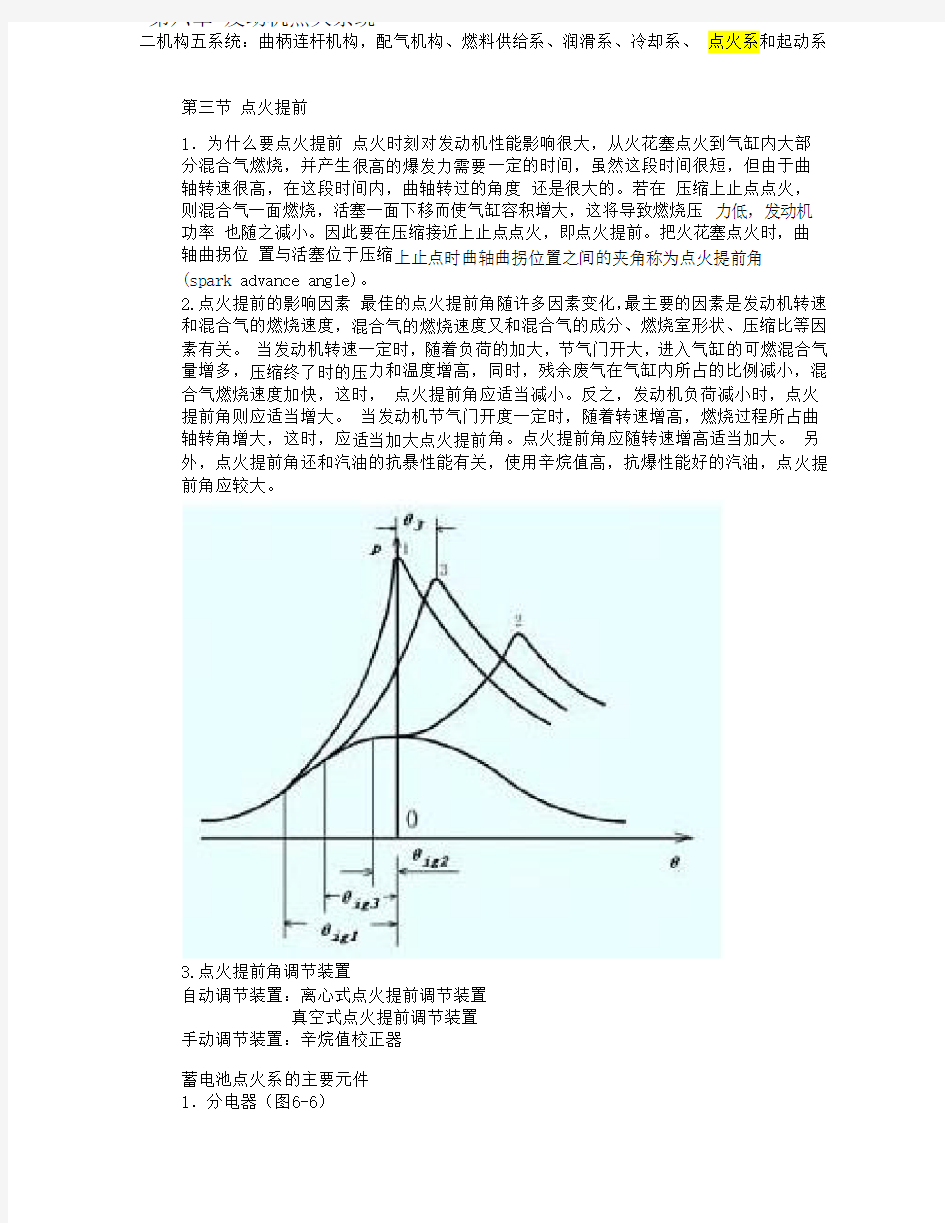 第六章 发动机点火系统二