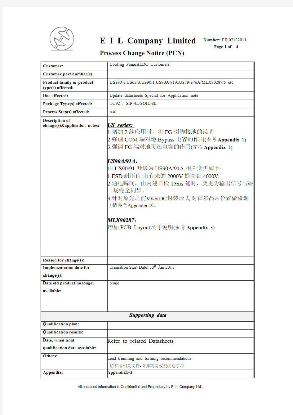 Melexis IC参考应用文件