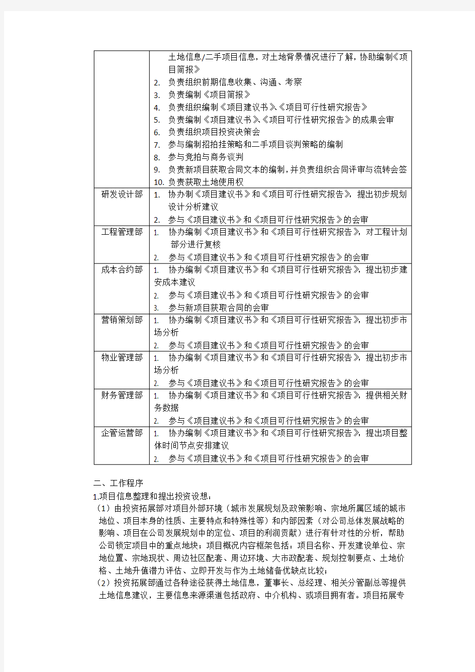 房地产投资拓展流程讲课教案