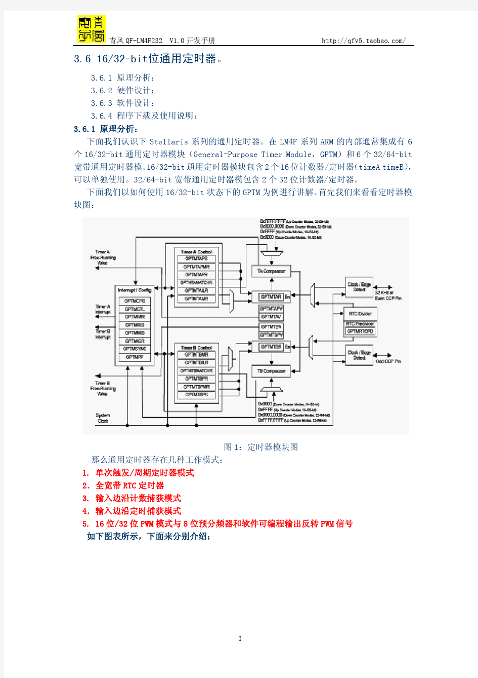 TM4C123G定时器