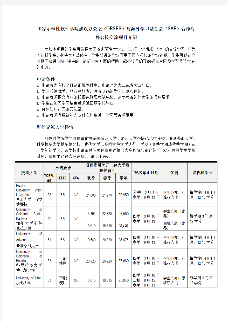 SAF项目介绍-软建办