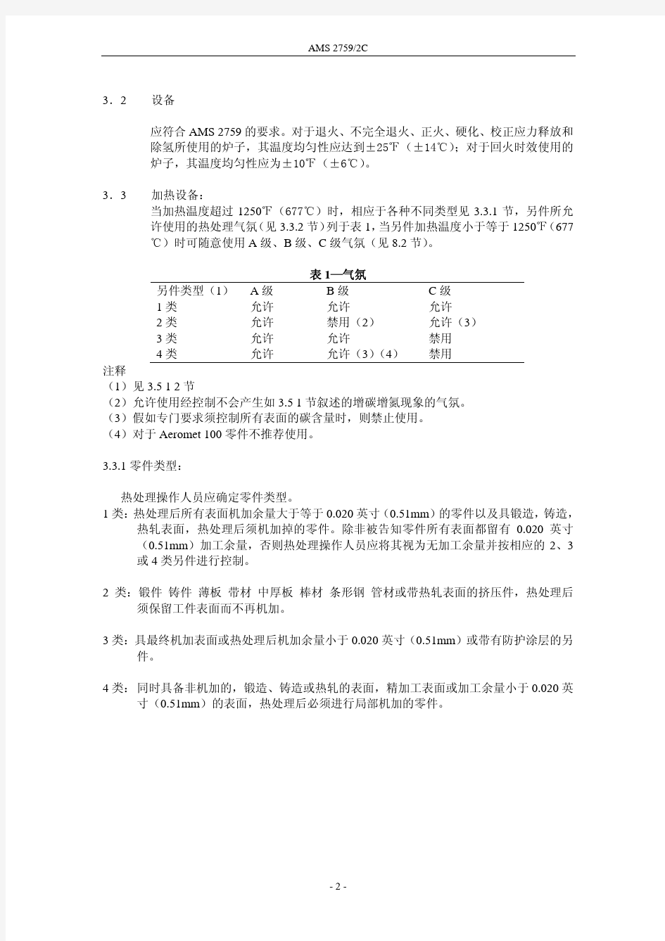 AMS_2759-2C_低合金钢零件的热处理