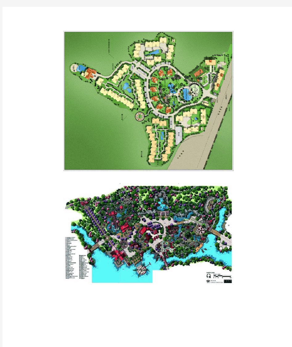 经典园林景观规划设计平面图(特别版