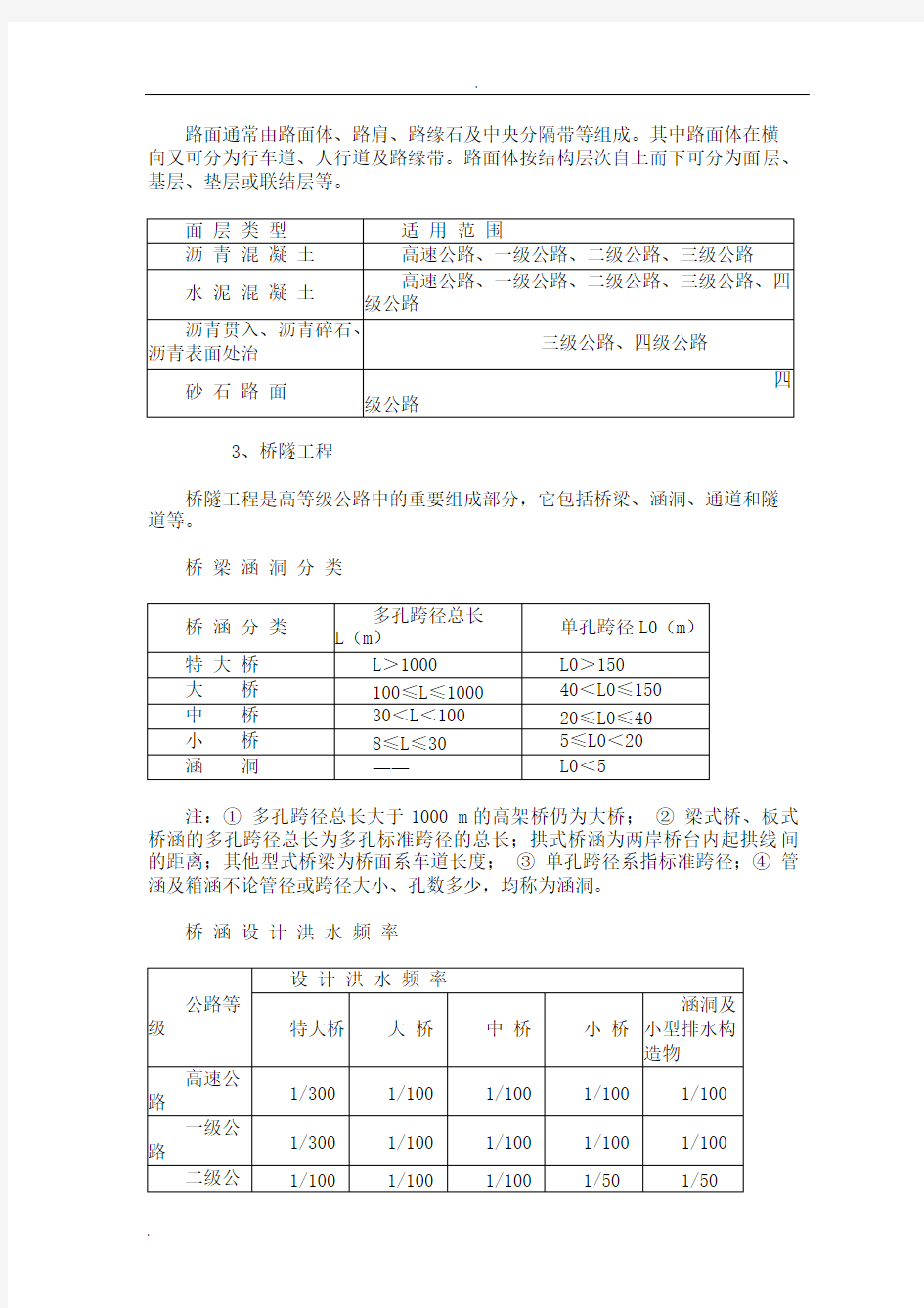 道路桥梁简介