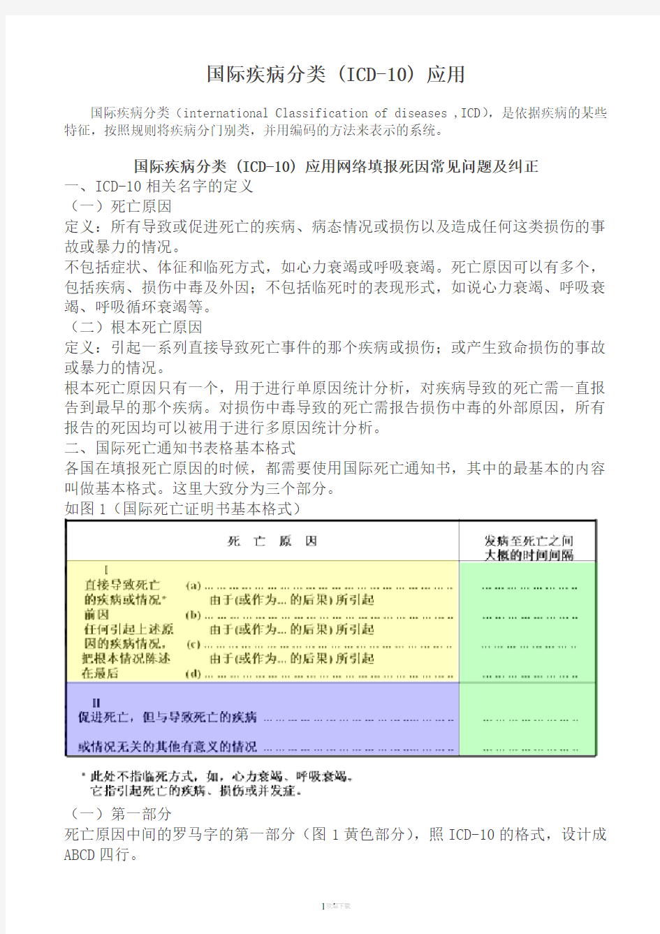 国际疾病分类-(ICD-10)-应用