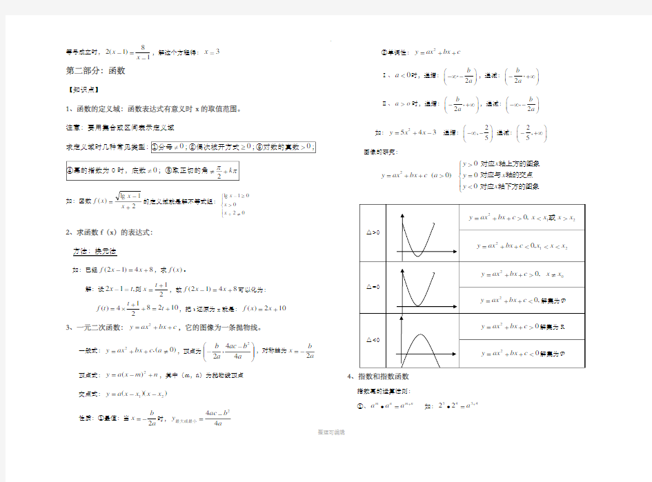 职高高考数学公式大全