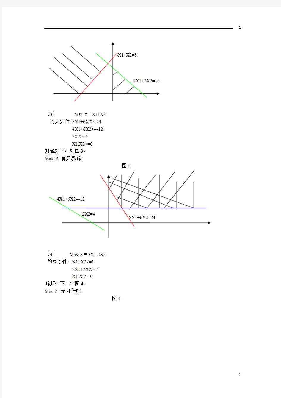 管理运筹学作业 韩伯棠第3版高等教育出版社课后答案