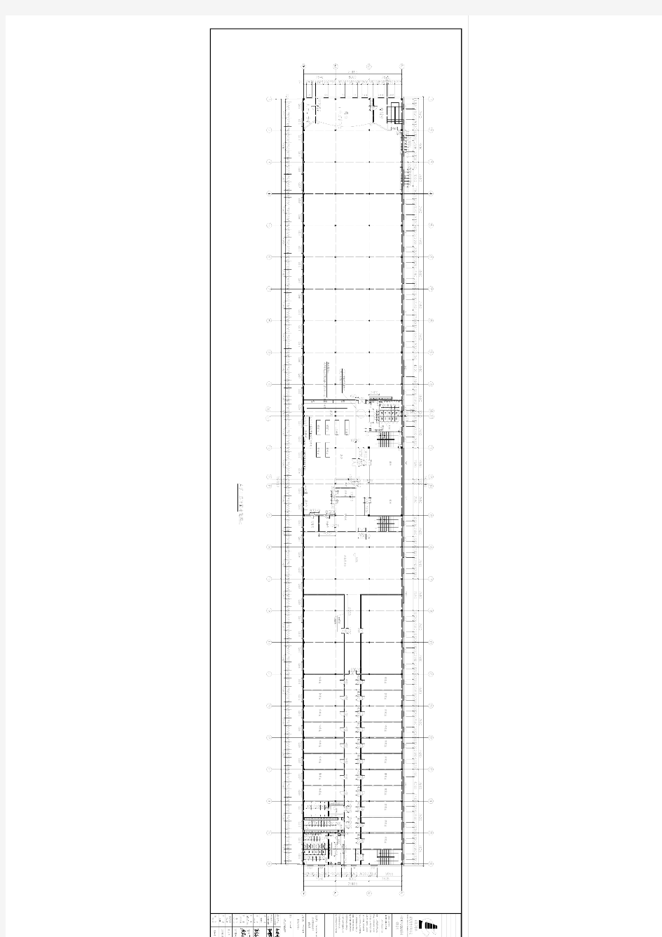 河北喜德来家具实业有限公司扩建项目采暖施工图A区二层平面布置图