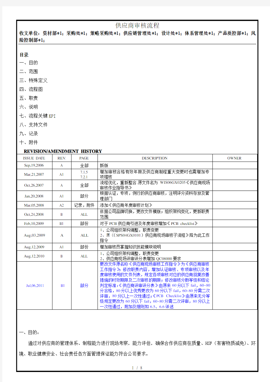 供应商审核流程