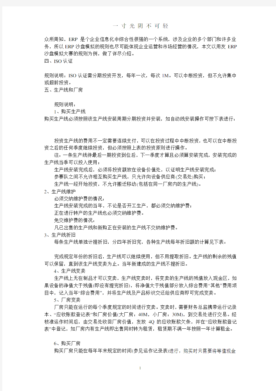 ERP沙盘模拟的规则.pdf