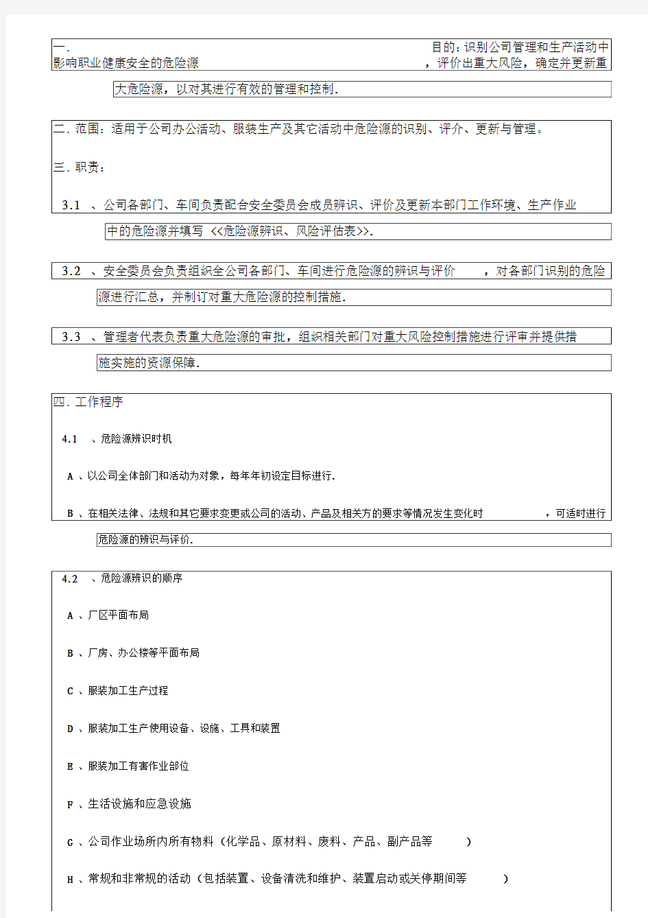 风险评估与控制措施