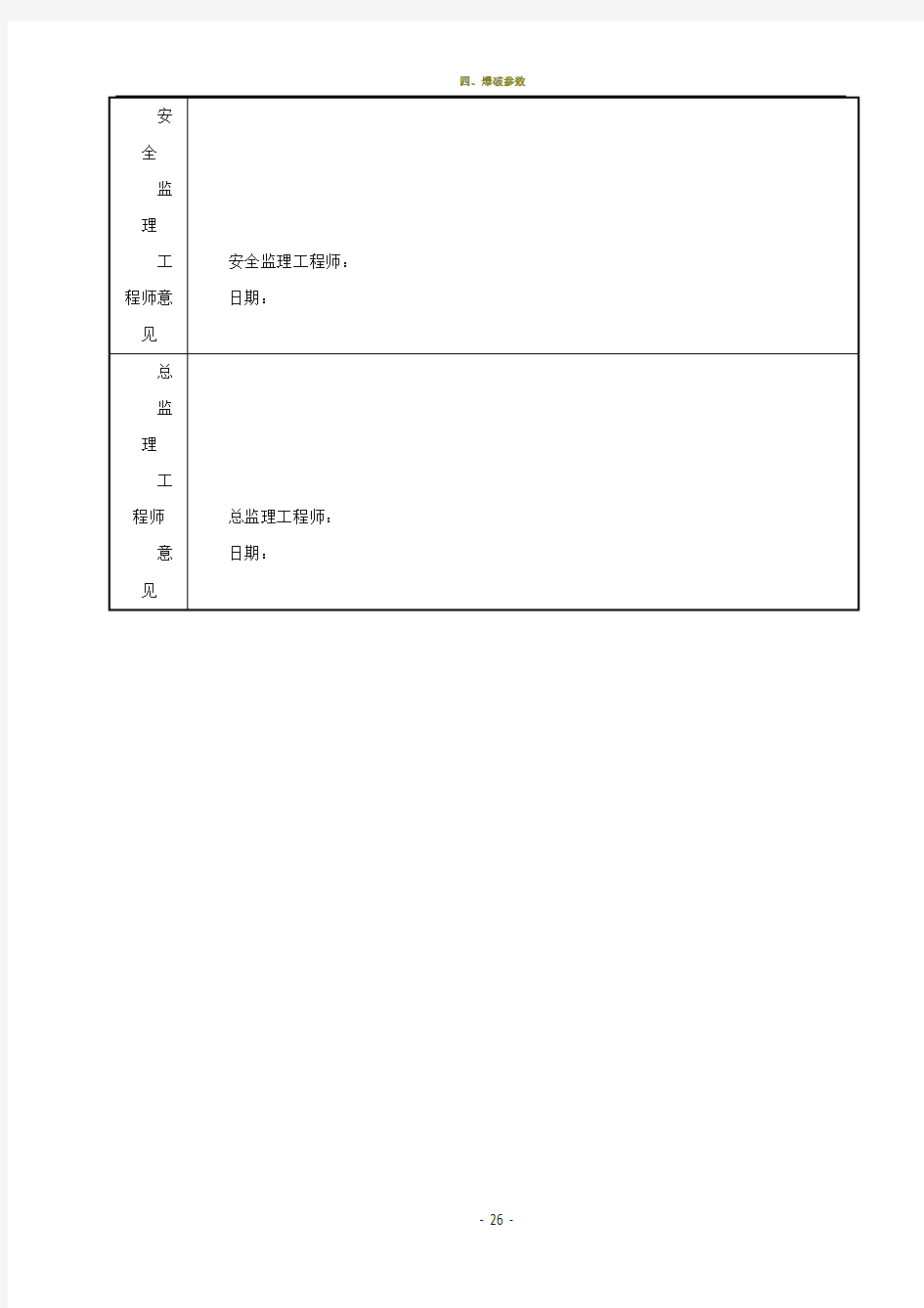 土石方爆破开挖施工方案