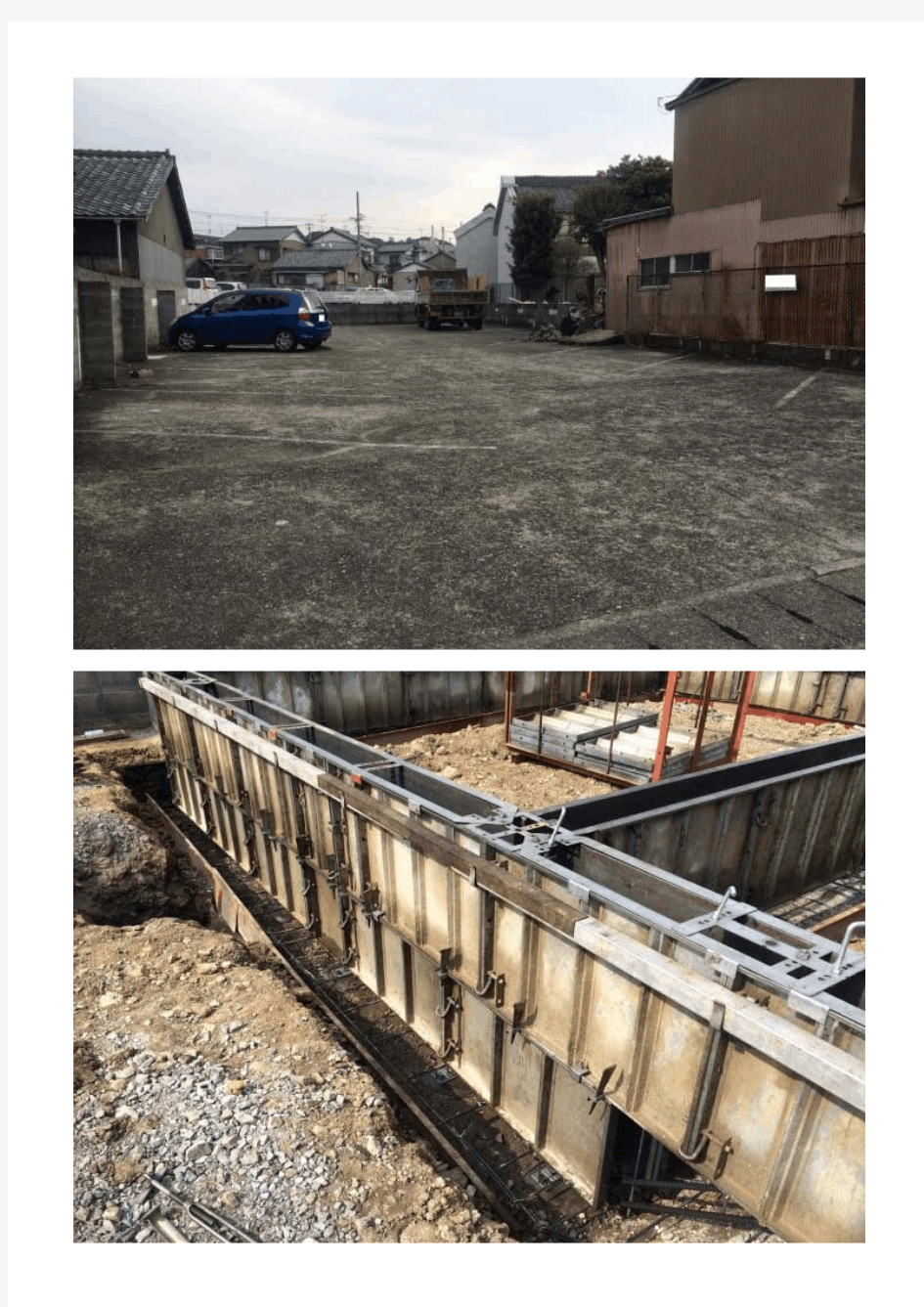 日本钢结构独立住宅建造过程