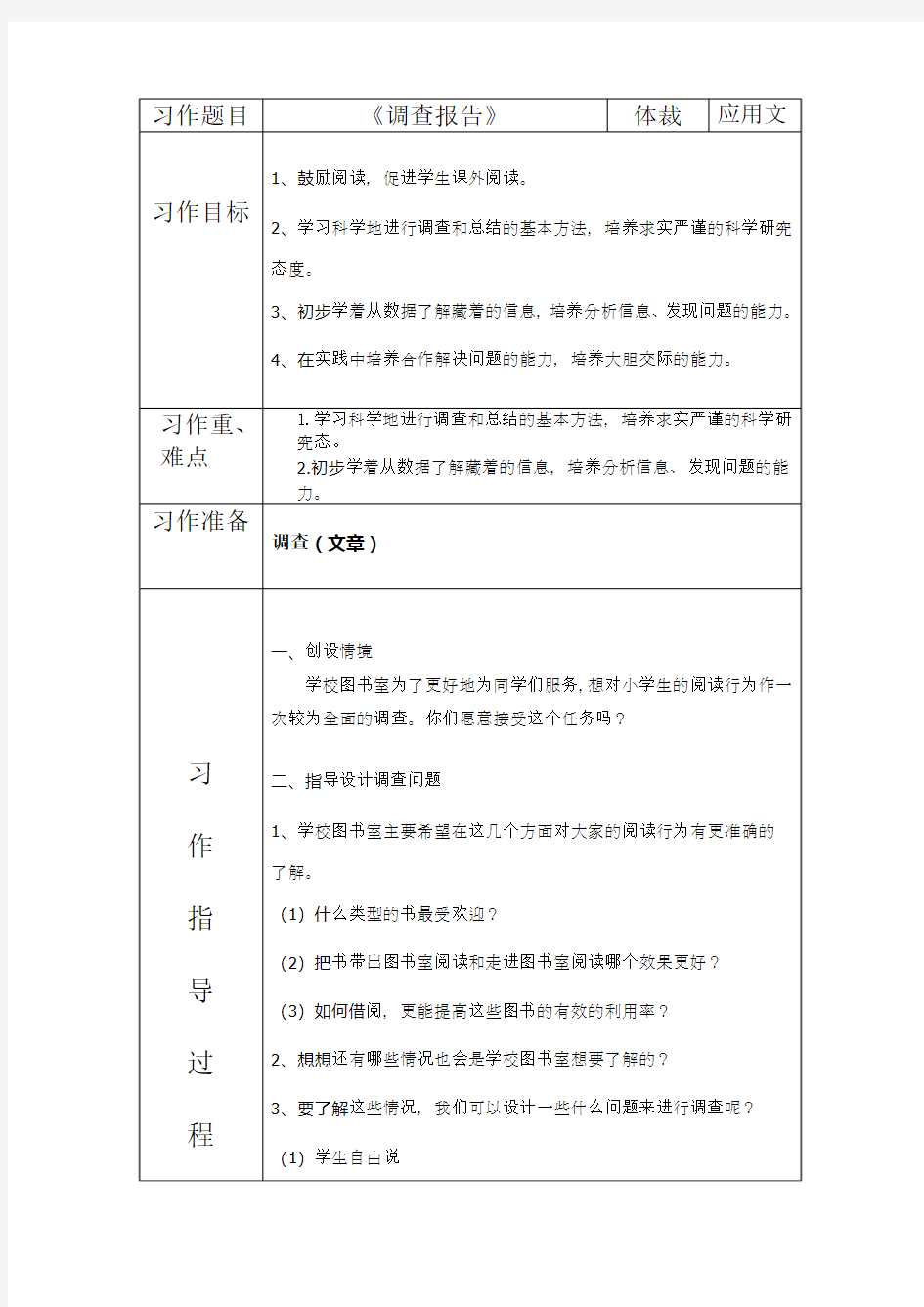 语文人教版六年级下册习作3