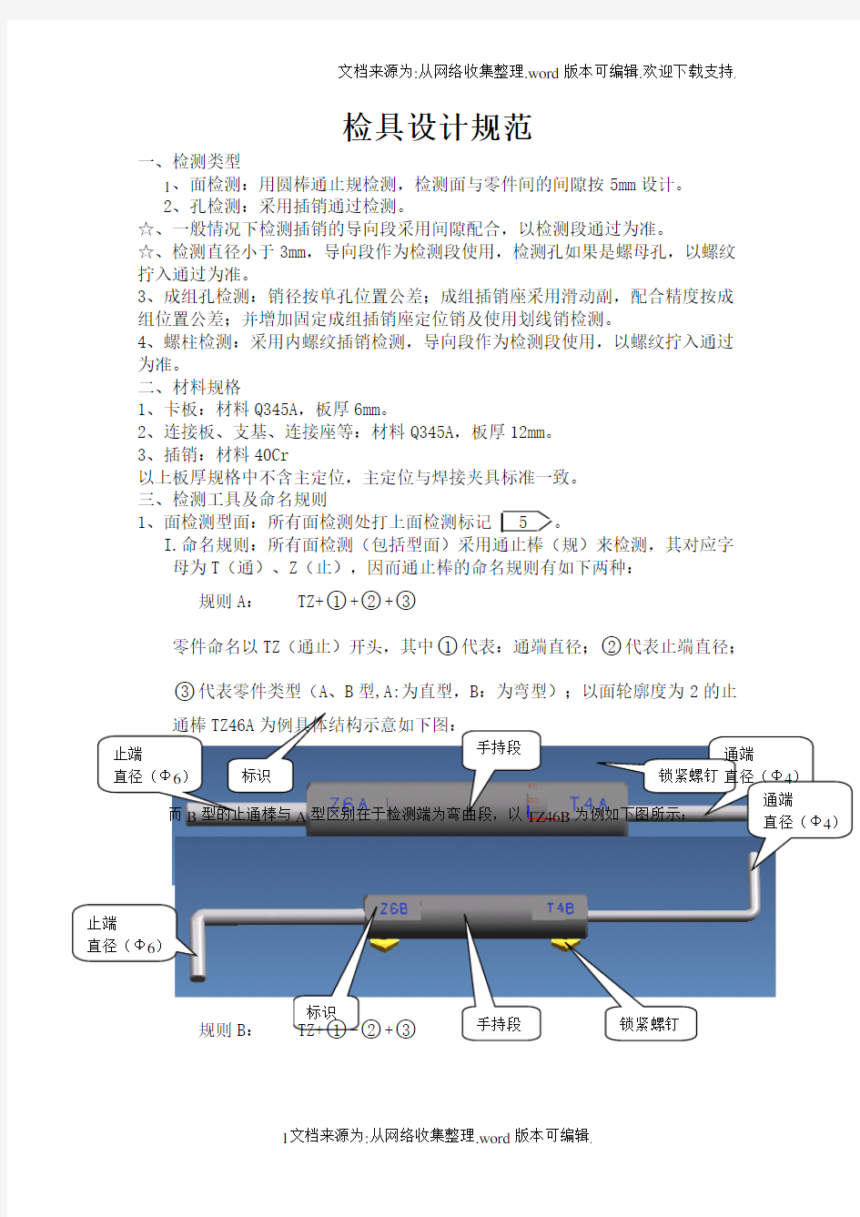 检具设计规范