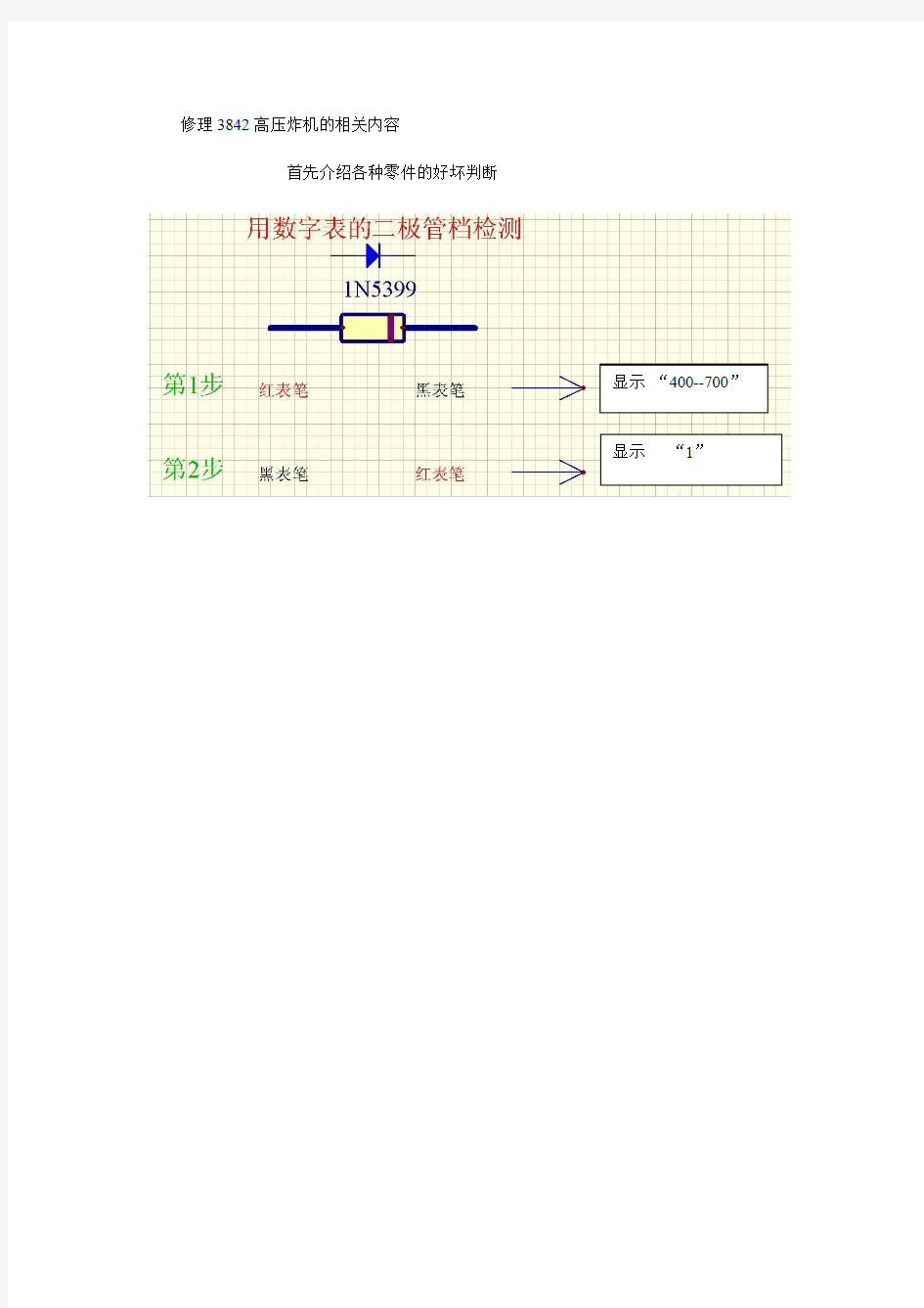 uc3842开关电源维修