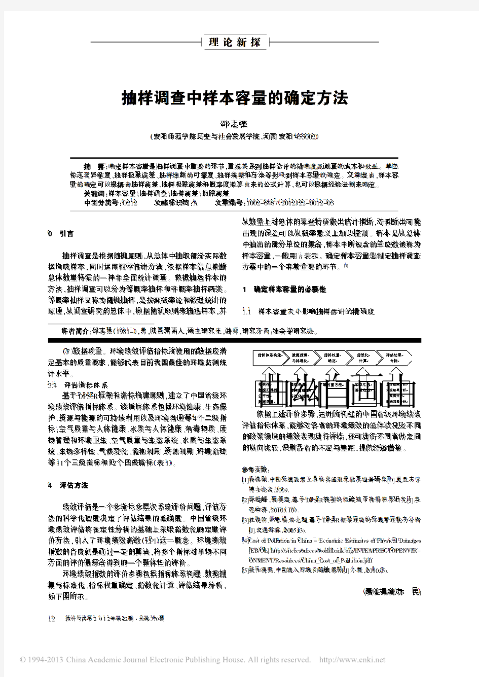 抽样调查中样本容量的确定方法_邵志强