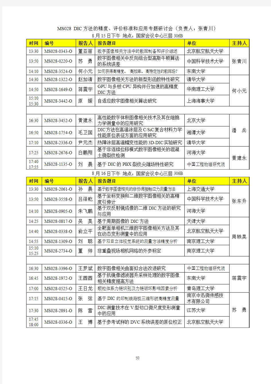 MS028DIC方法的精度-中国力学学会