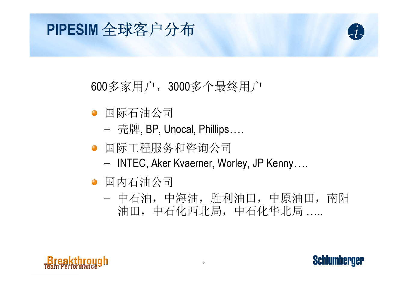 油气井生产一体化软件PIPESIM