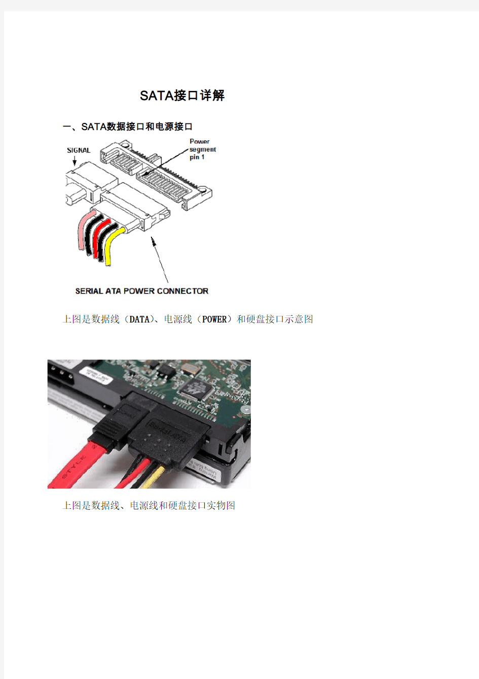 SATA接口图解