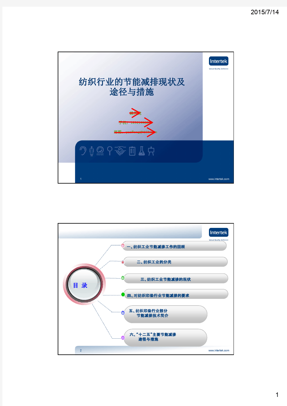 纺织行业的节能减排现状及途径与措施