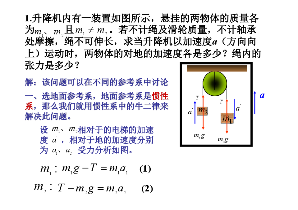 复习：几个典型例题