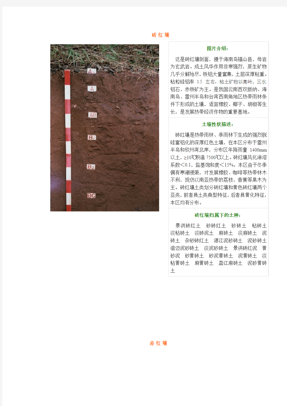 中国土壤类型