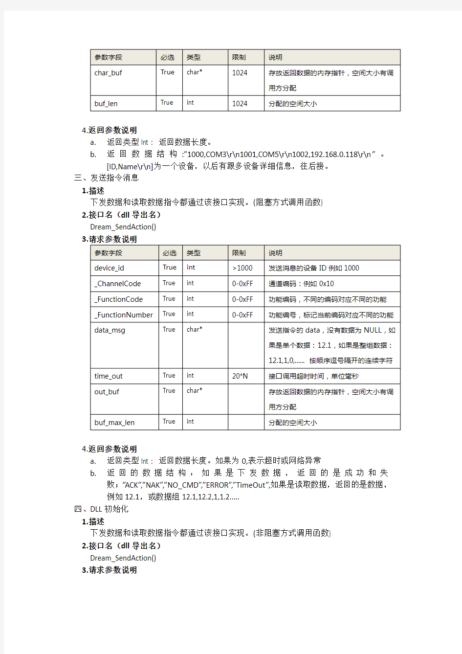 API 接口 设计文档 模板