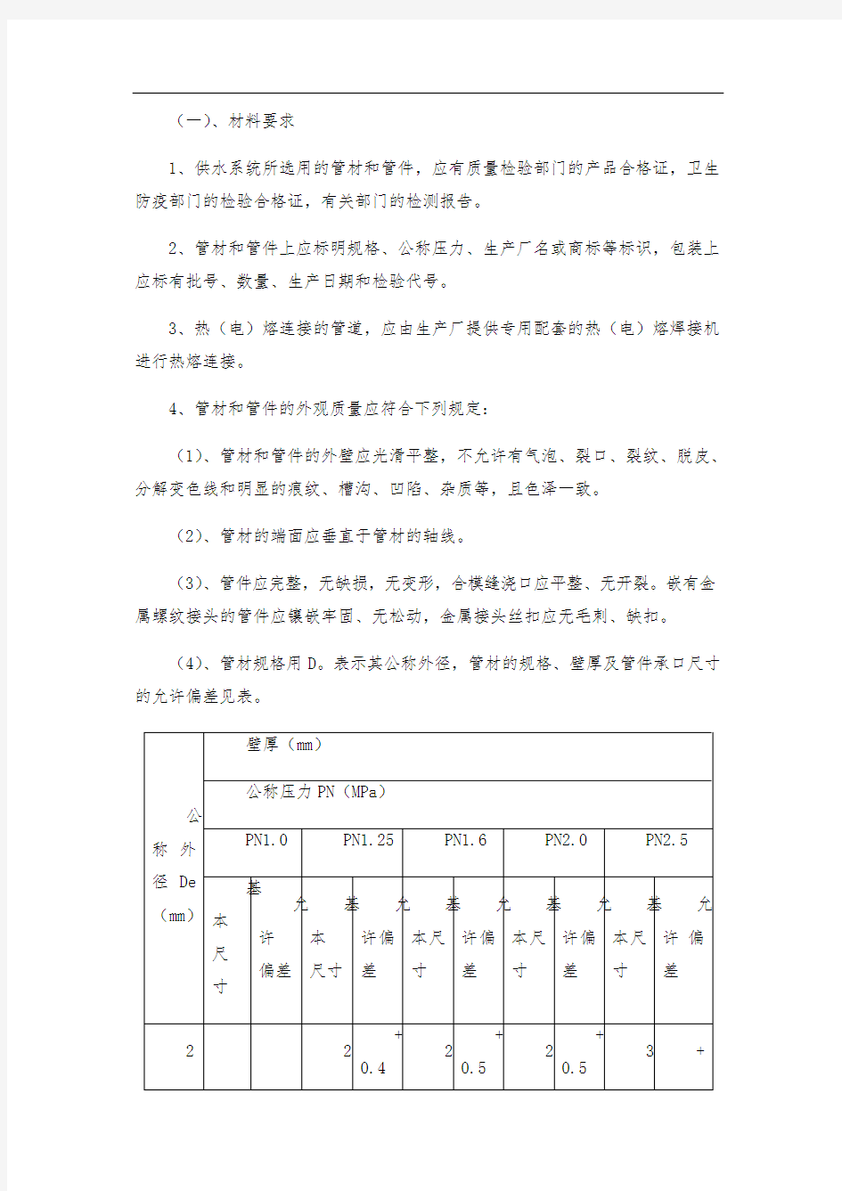 建筑给排水施工技术交底大全