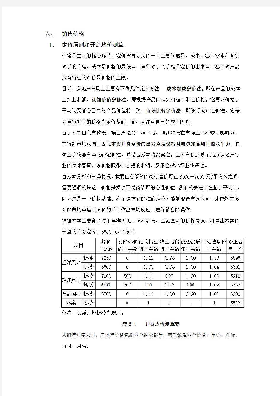 朝阳国际公寓推广方案第3部分