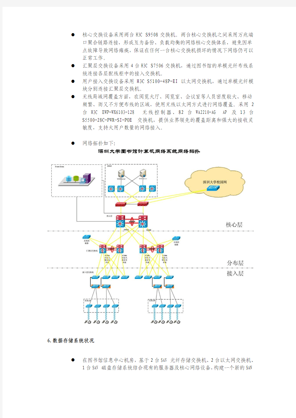 网络服务器存储等系统集成采购需求