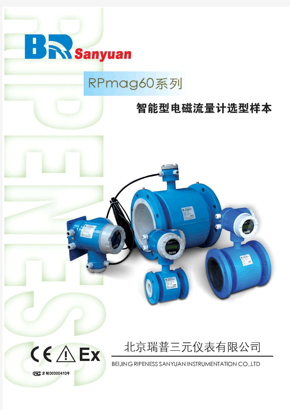 RPmag60系列智能电磁流量计