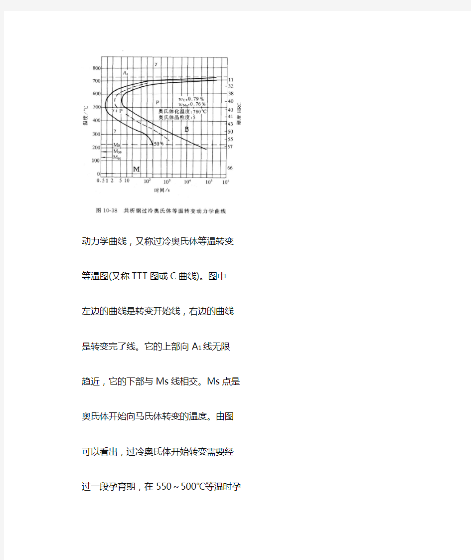 第三章 奥氏体在冷却时的转变