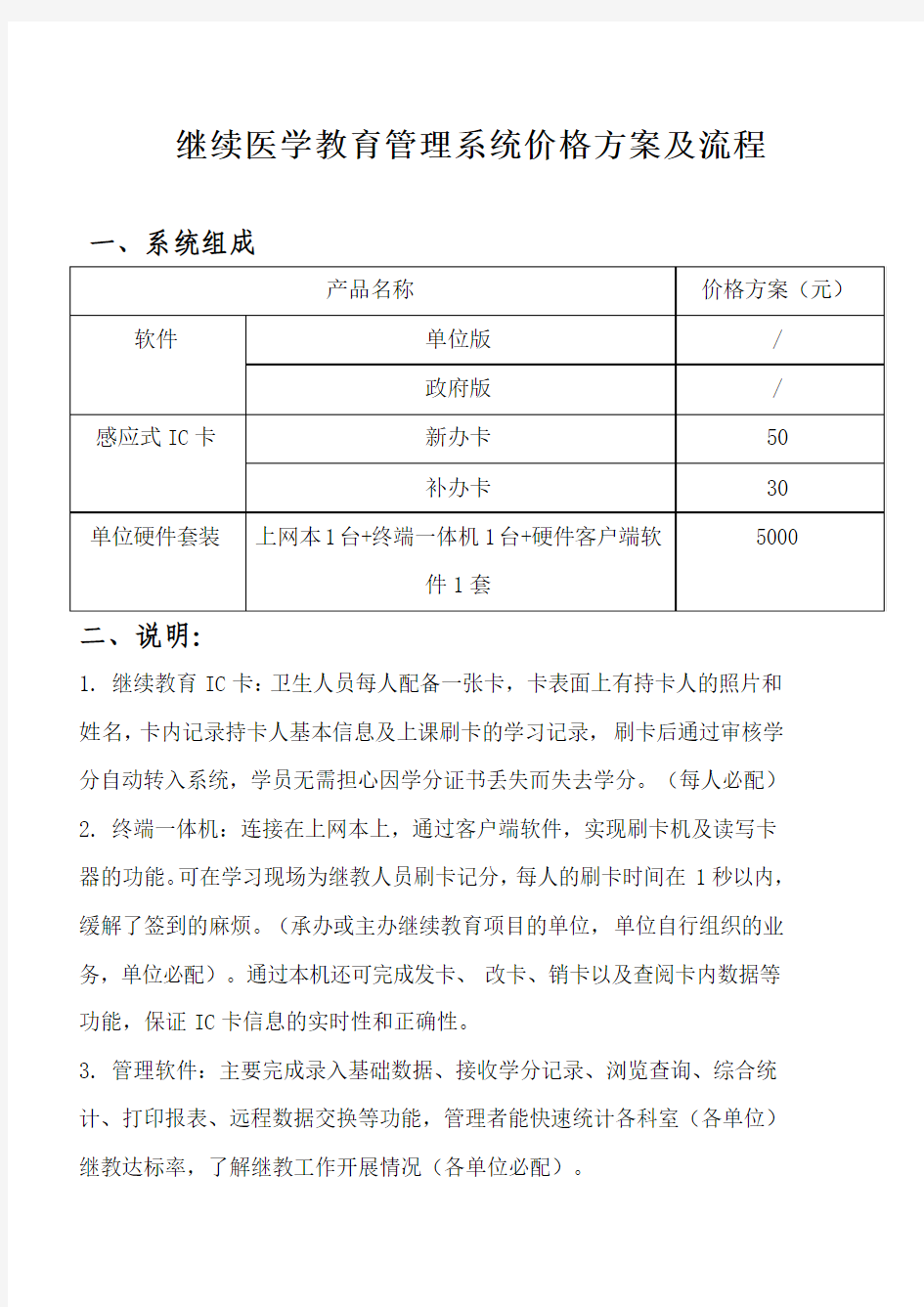 好医生继续医学教育学分管理系统实施方案