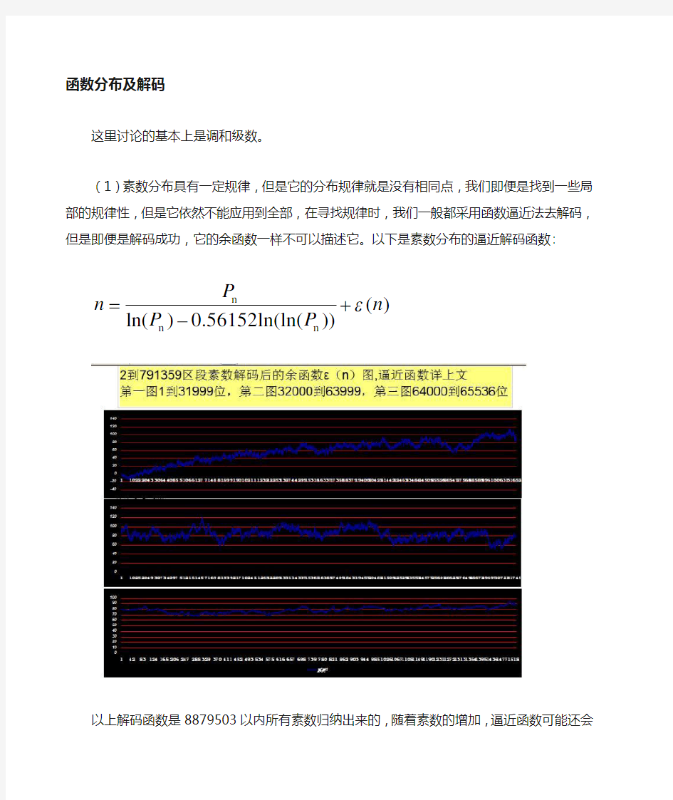 调和级数的逼近函数